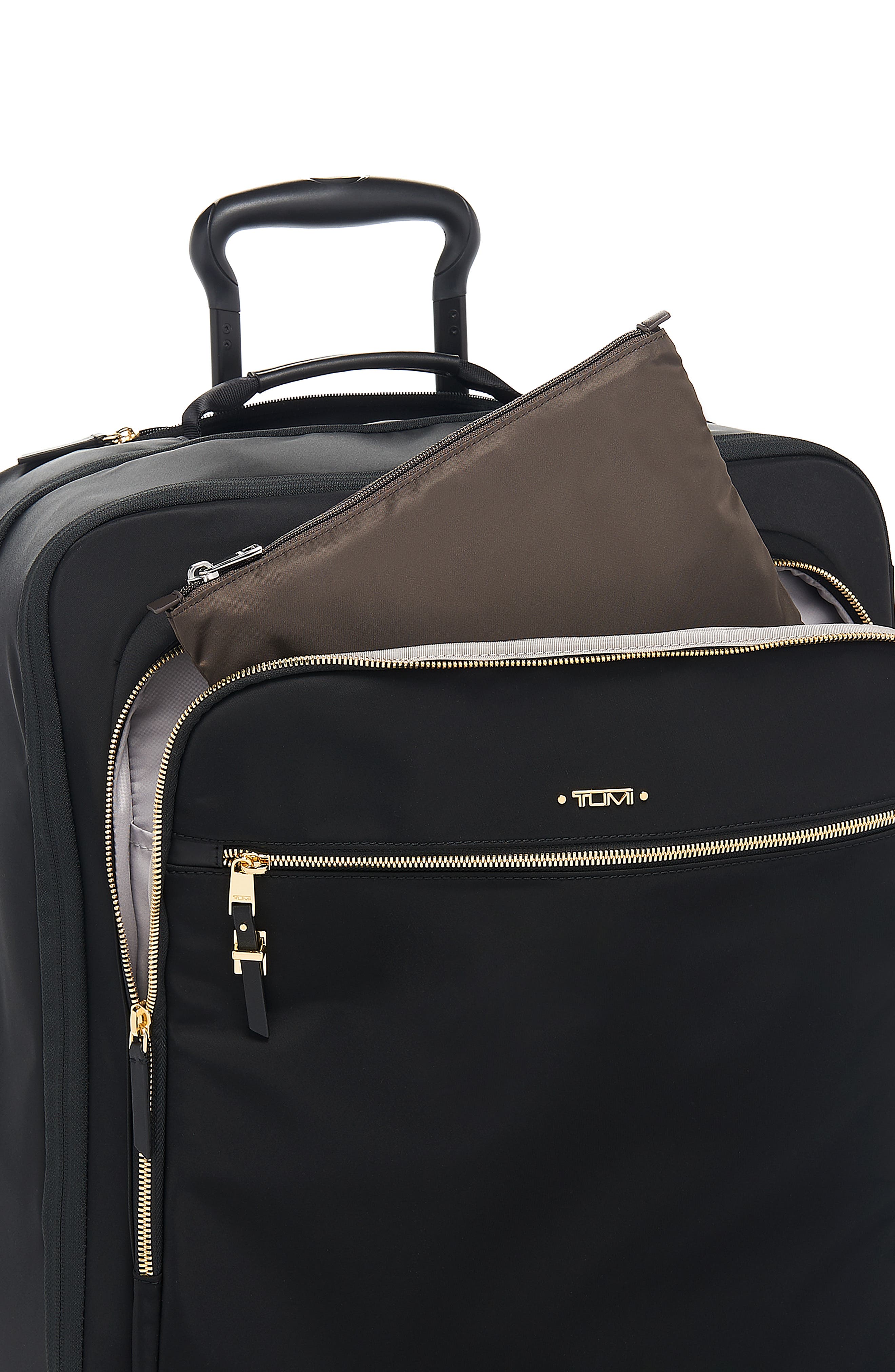 Voyageur Just In Case® Packable Nylon Tote, Alternate, color, MINK/ SILVER
