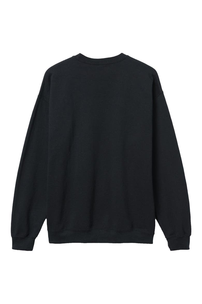 Buffalo Bills Cotton Blend Crewneck Sweatshirt, Alternate, color, BLACK