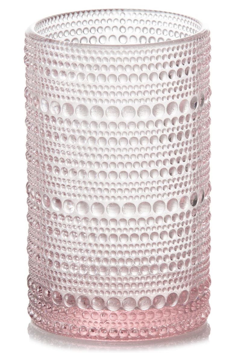 Jupiter Set of 4 Iced Beverage Glasses, Main, color, PINK