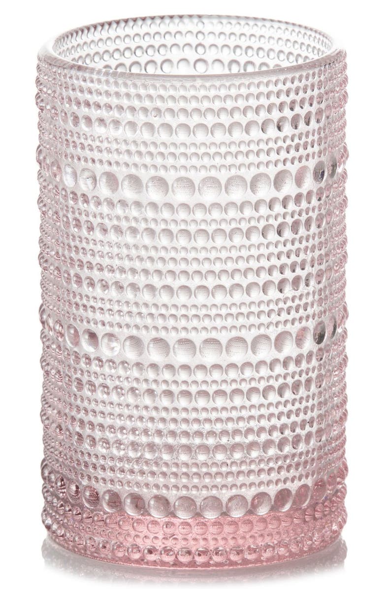 Fortessa Jupiter Set of 4 Iced Beverage Glasses, Main, color, Pink