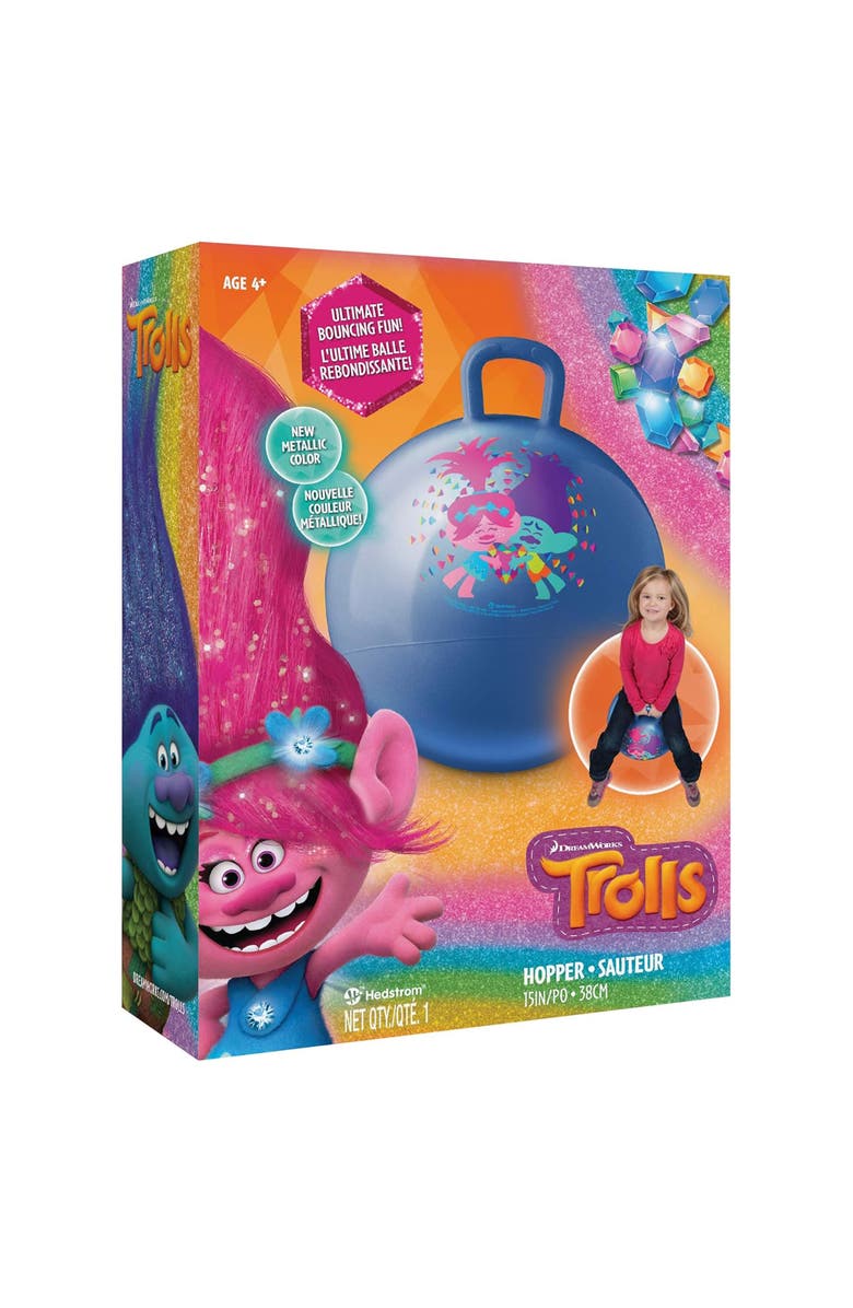 Hedstrom - 15 Inch Hopper, Trolls, Alternate, color, Blue