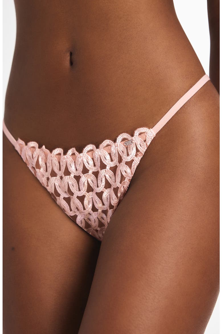 Moonkissed Embroidery Thong, Alternate, color, BLUSH RUSH IRIDESCENT