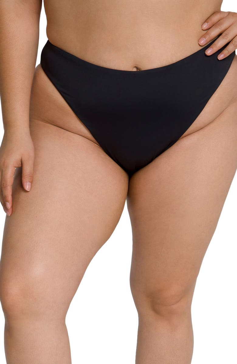 Good American Good Waist Cheeky Swim Bottoms, Alternate, color, 