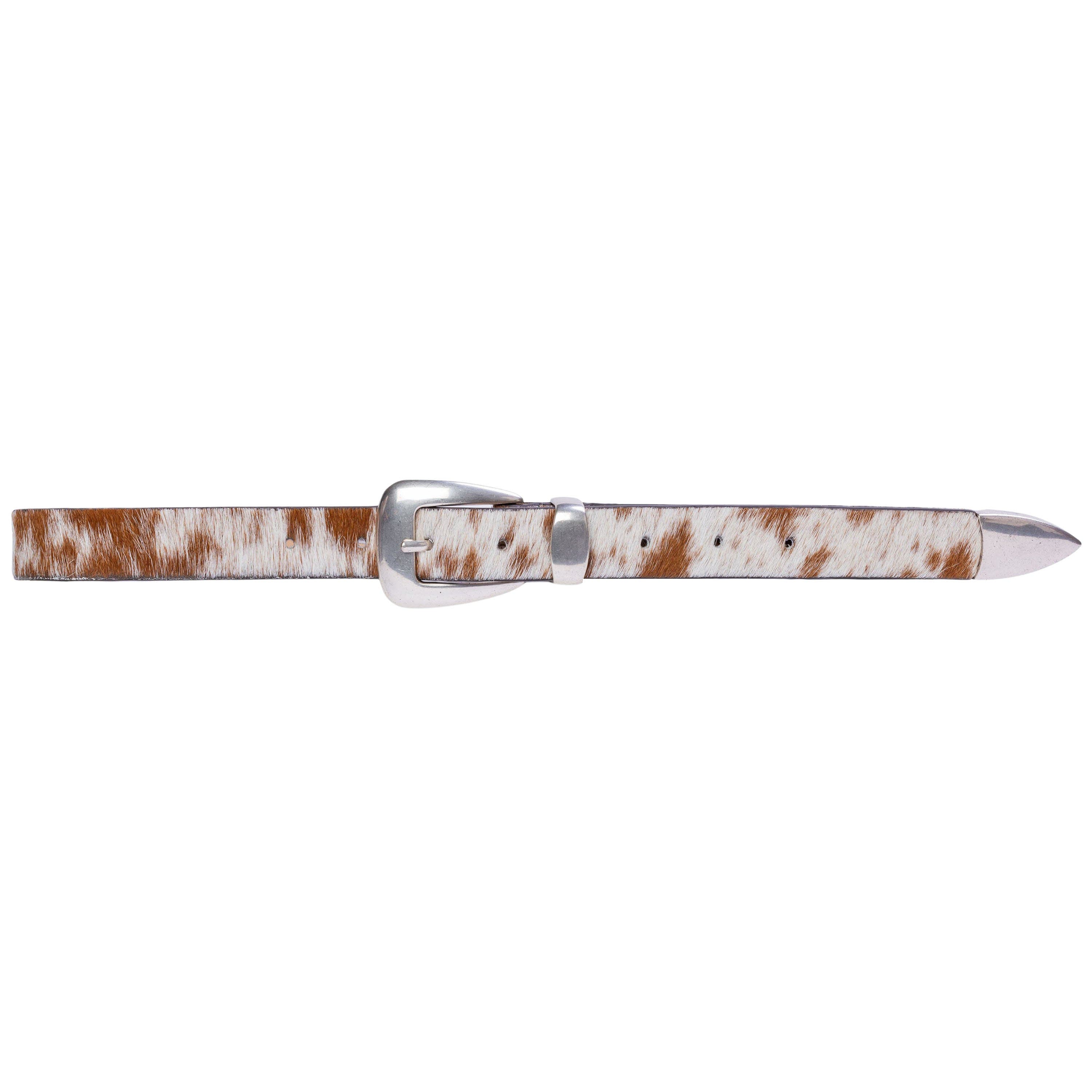 Cowhide / Silver