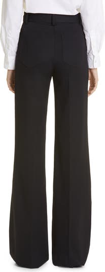 Christophe Wide Leg Virgin Wool Pants