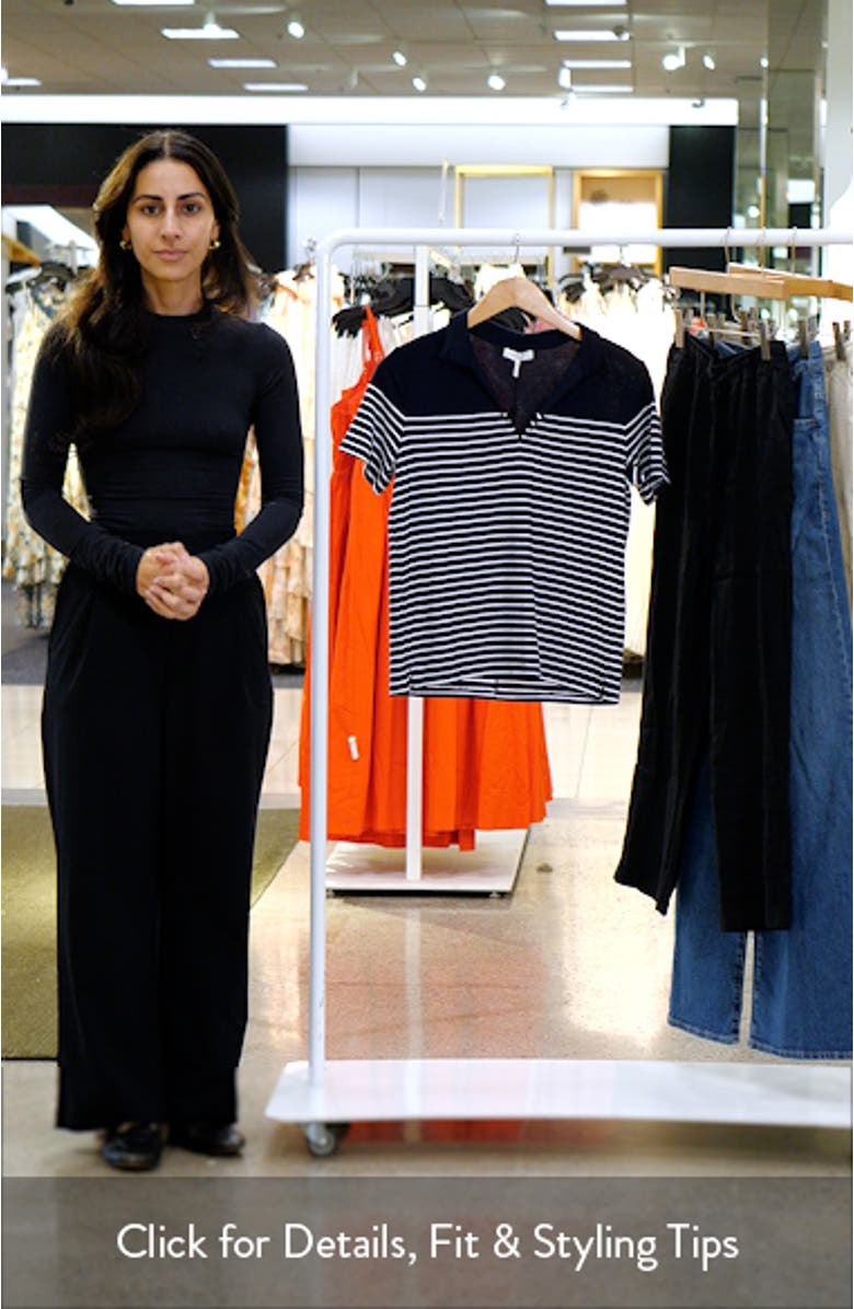 Stripe Knit Polo, sales video thumbnail