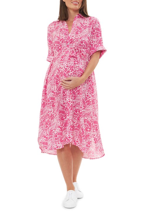Janis Maternity Shirtdress