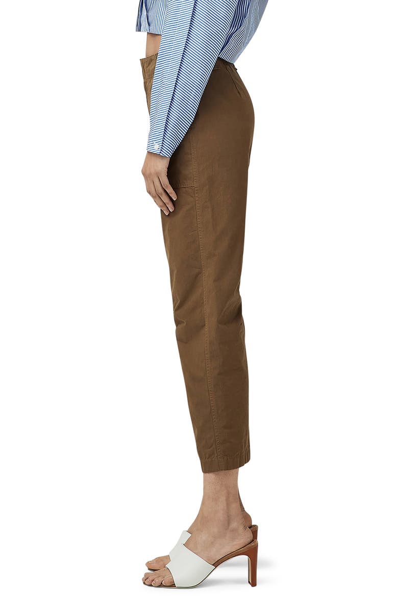 Leyton Crop Cotton Work Pants
