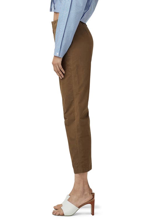Rag & Bone Leyton Workwear Ankle Pants In Olive Gree