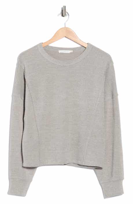 Lush Textured Knit Long Sleeve Shirt