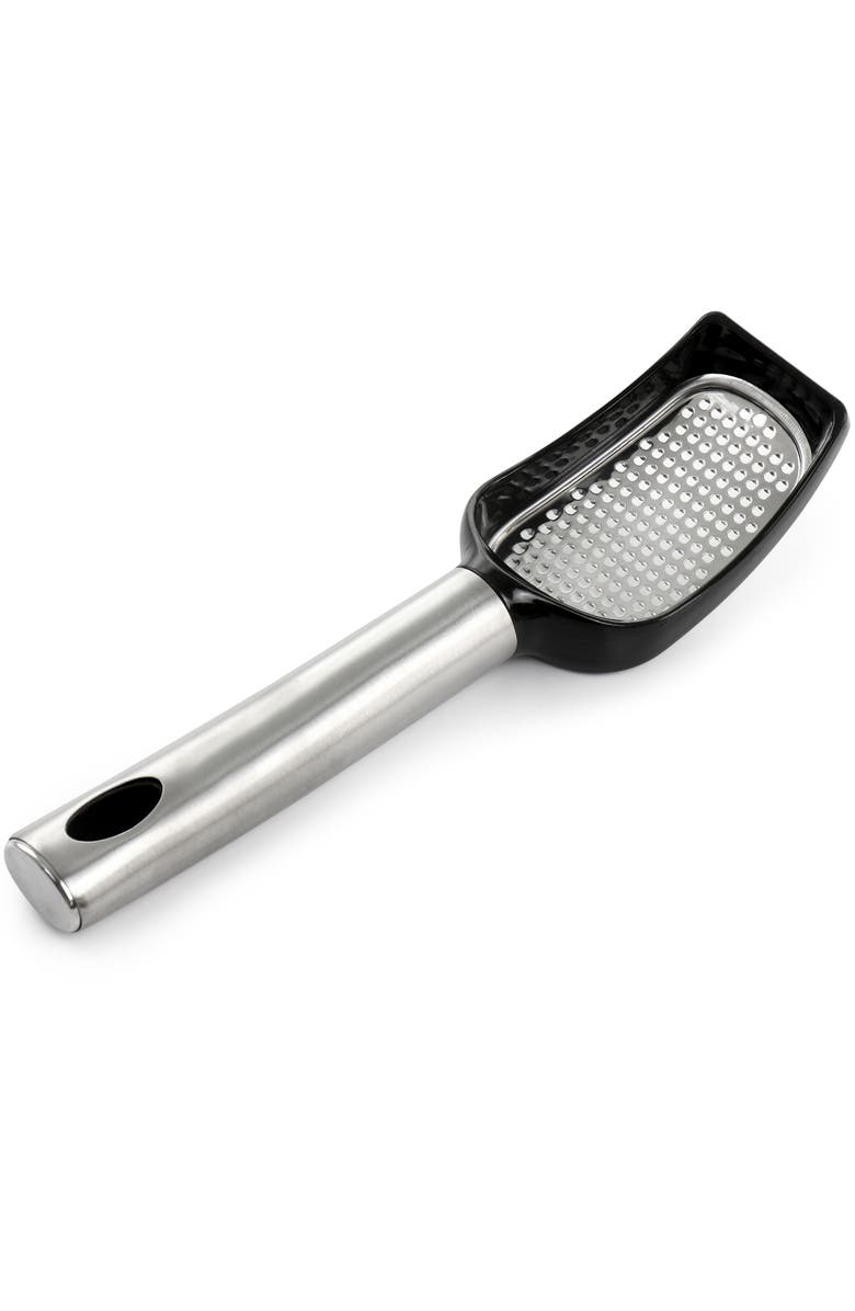 OSTER Baldwyn Stainless Steel and Plastic Handheld Kitchen Grater, Alternate, color, Silver