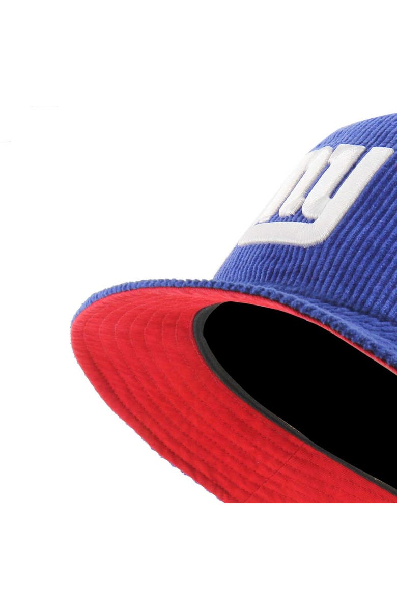 '47 Men's '47 Royal New York Giants Thick Cord Bucket Hat, Alternate, color,