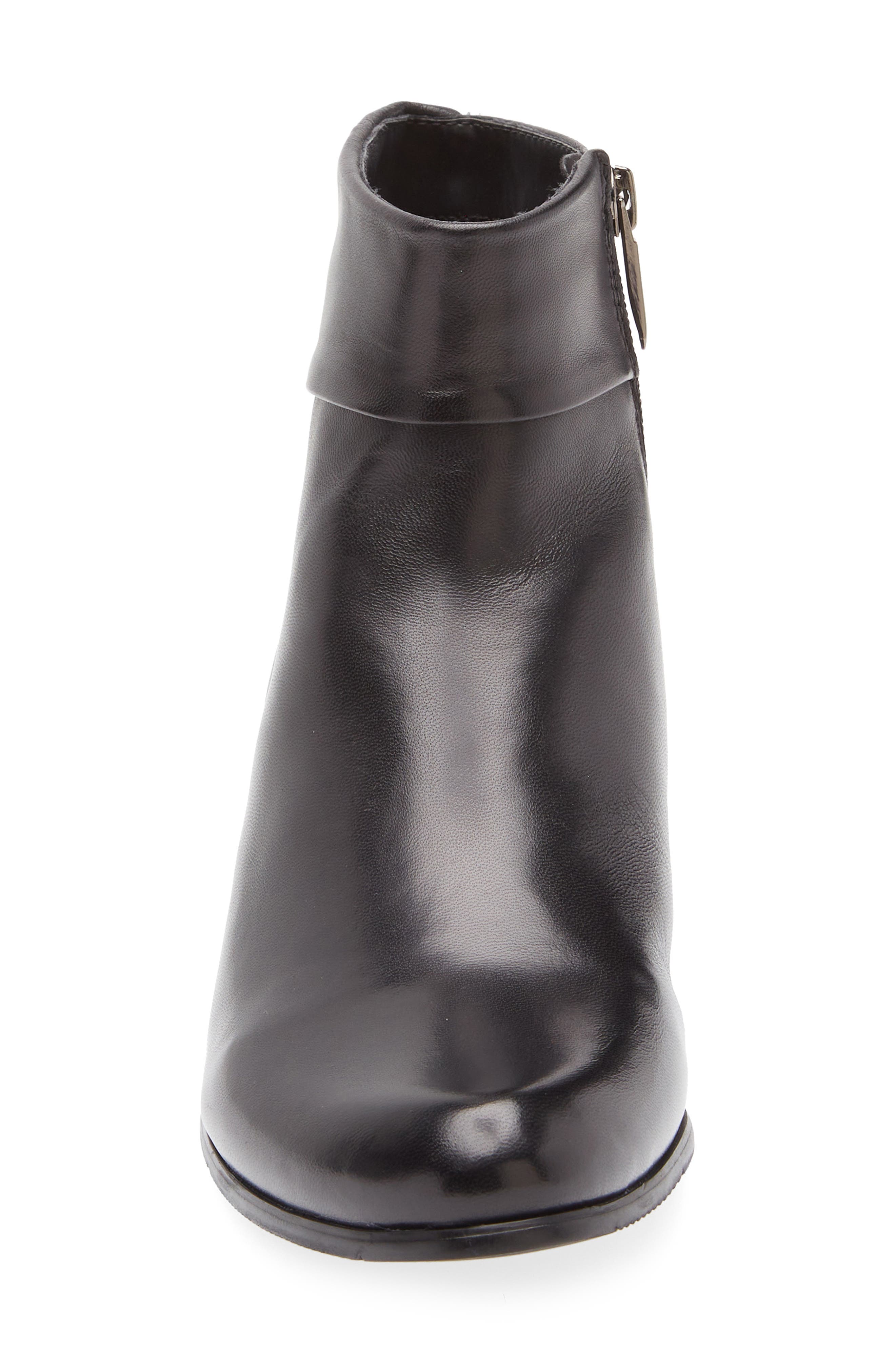 Regarde Le Ciel Stefany Block Heel Bootie, Alternate, color, Glove Black/ Muddy/ Melanz