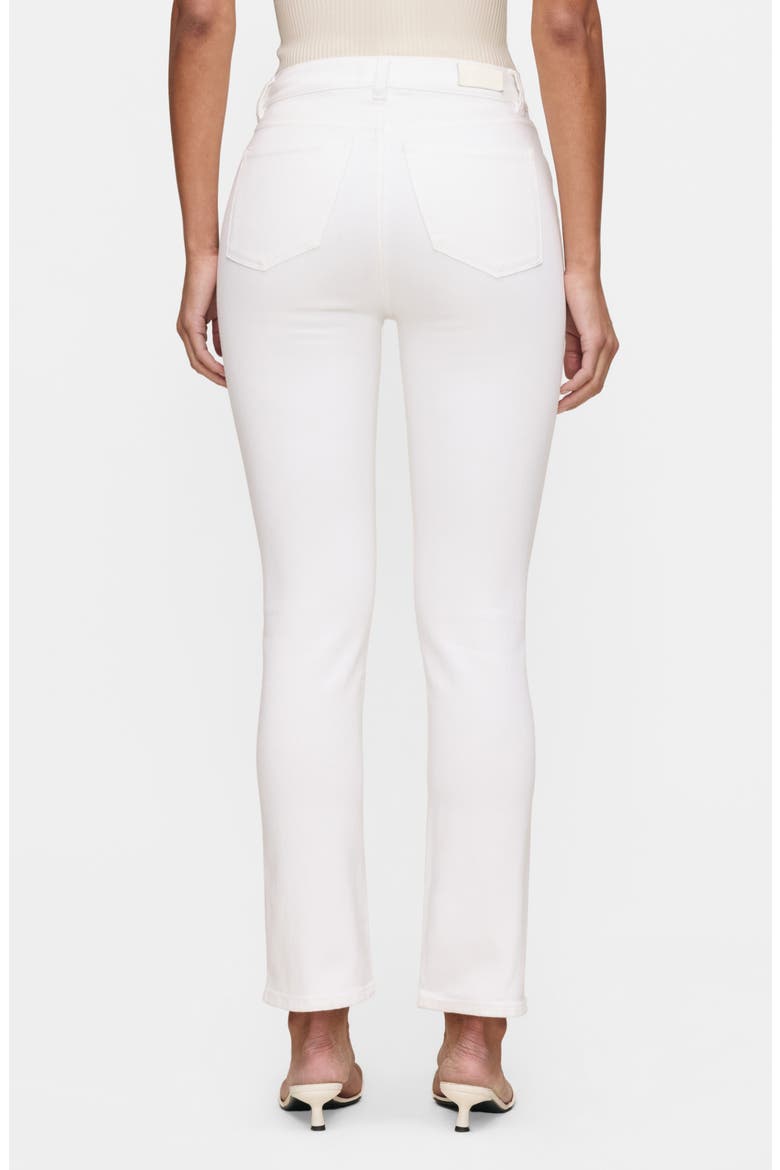 Mara Straight Instasculpt™ Mid Rise Jeans, Alternate, color, WHITE