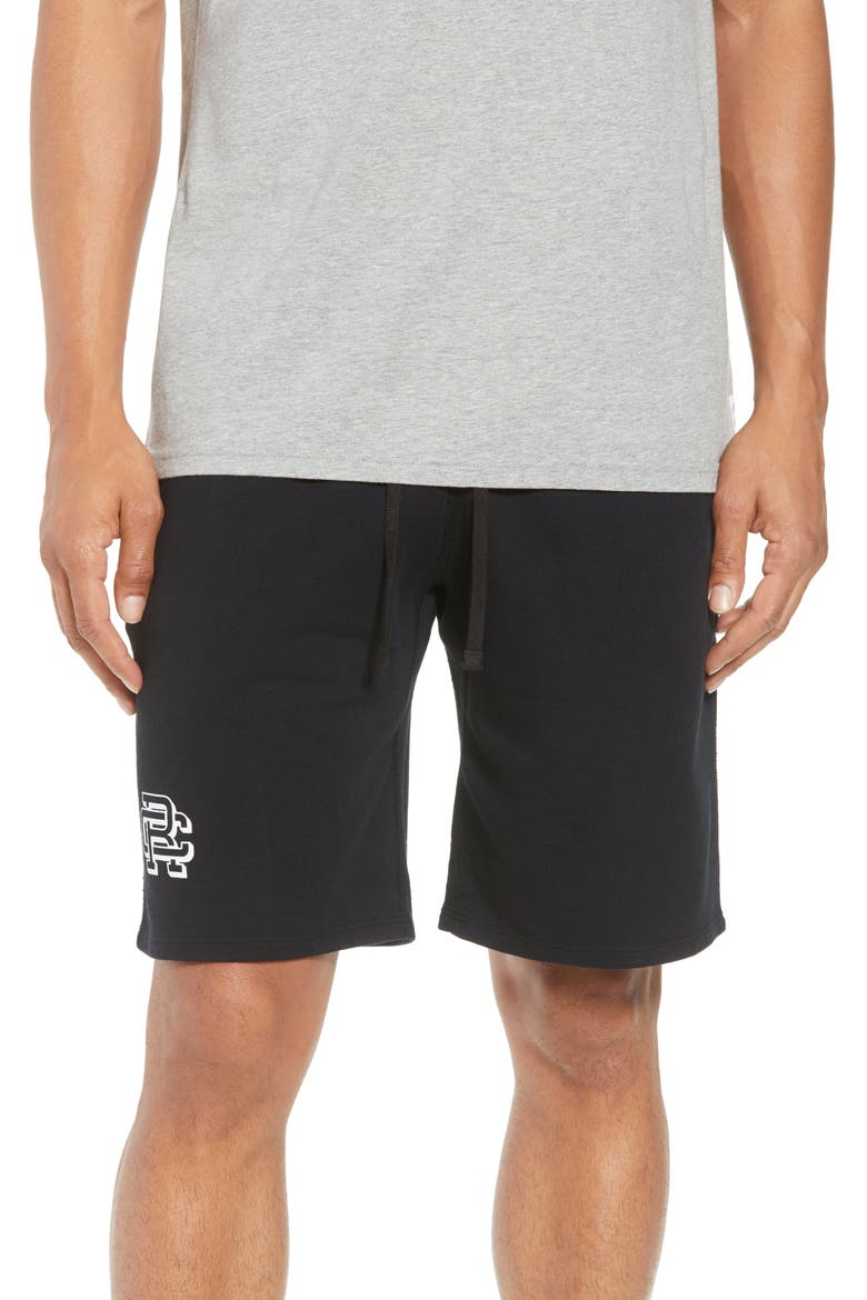 Shorts Lightweight Classic Fit Knit Shorts, Main, color, BLACK