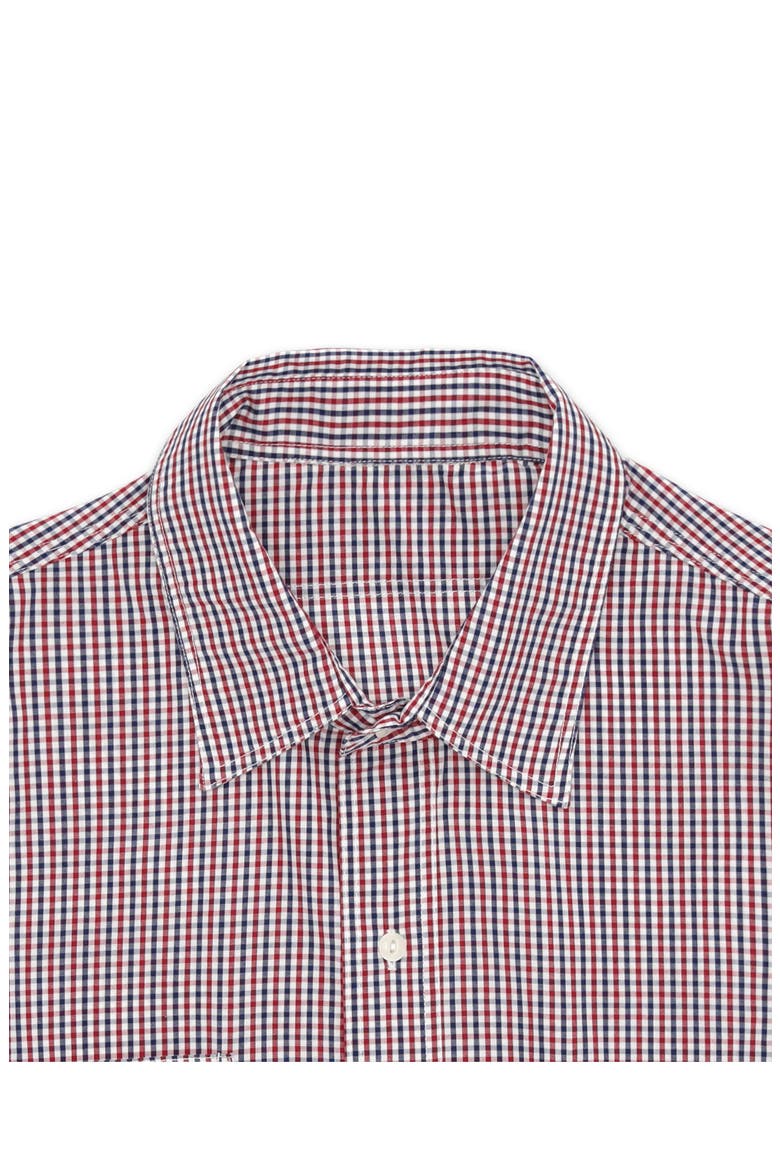 Work Cotton Check Shirt, Alternate, color, RED