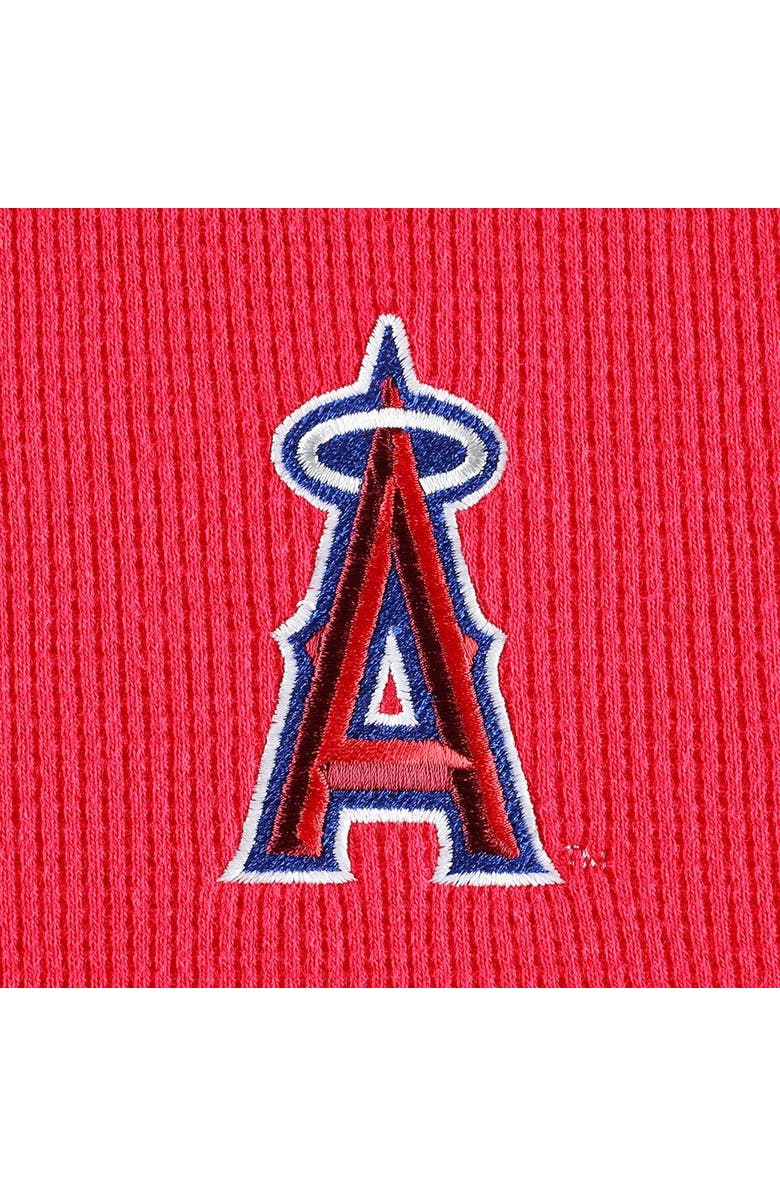 DUNBROOKE Men's Dunbrooke Los Angeles Angels Red Maverick Long Sleeve T-Shirt, Alternate, color, 