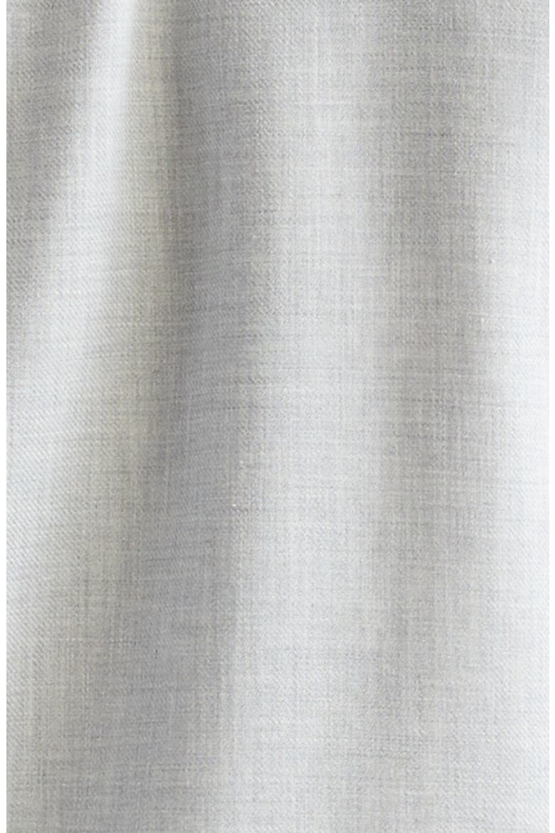 Cotton & Cashmere Mélange Twill Button-Up Shirt, Alternate, color, IG100 GREY