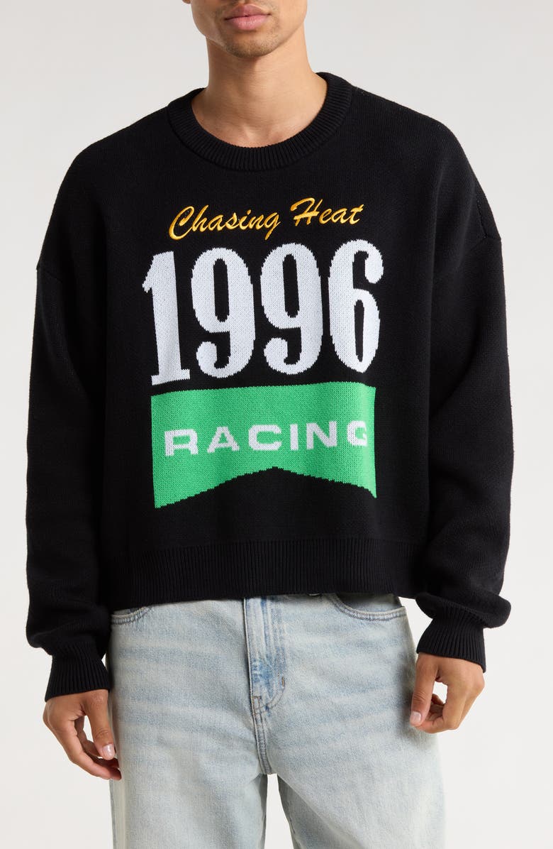 PacSun Limitless Oversize Sweater, Main, color, Black