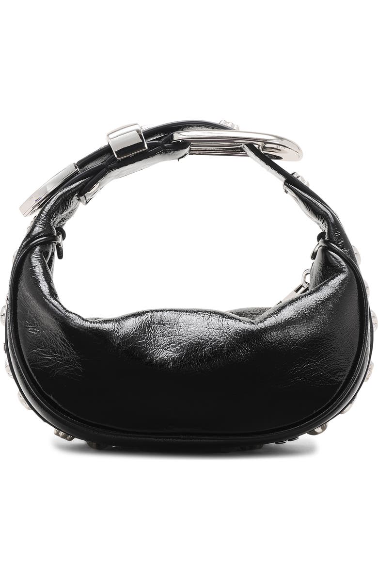 Marc Jacobs Mini Embellished Party Bag, Alternate, color, Black