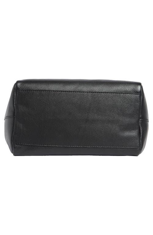 Hobo Native Leather Tote Bag In Black