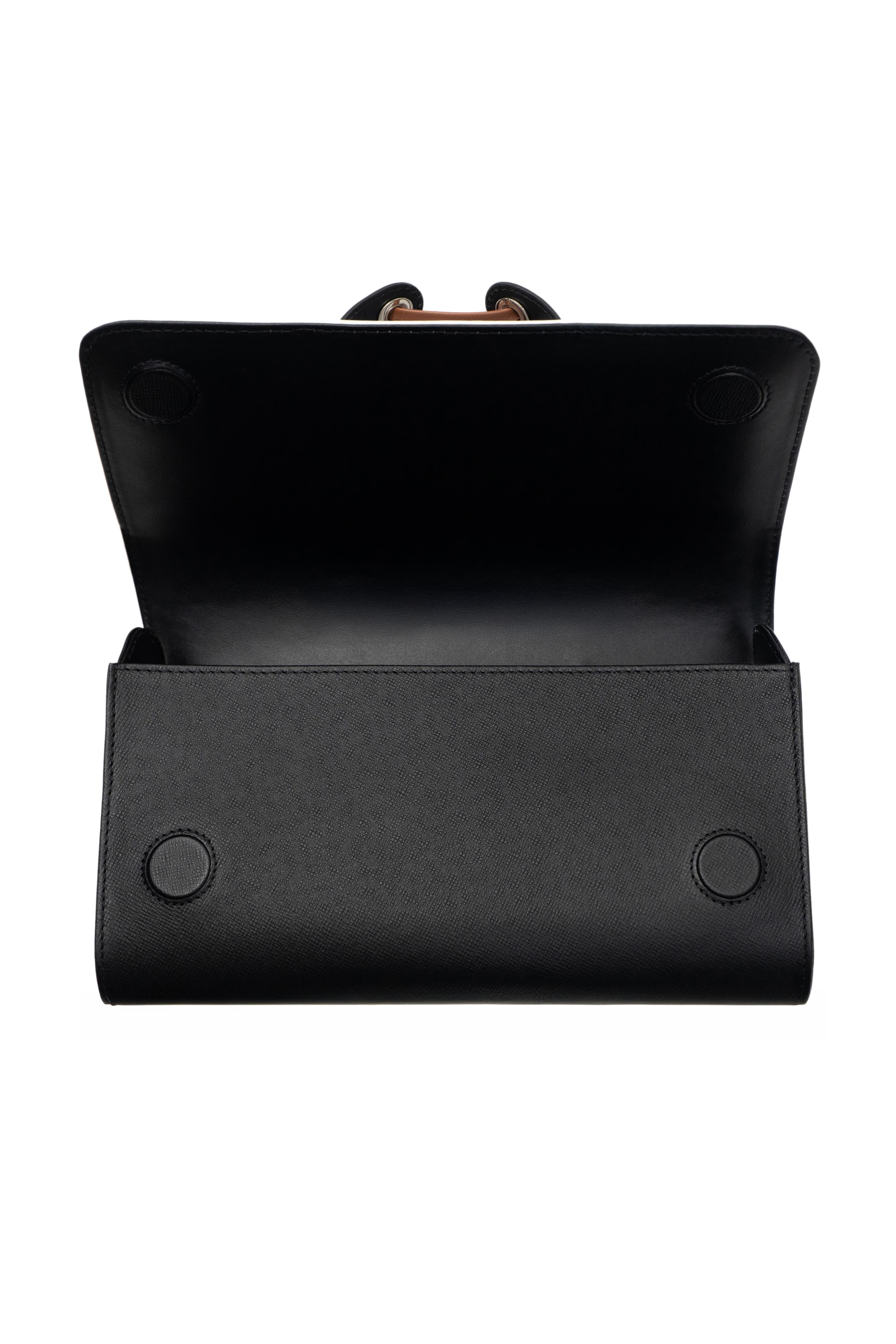 PERRIN PARIS Lolita Clutch, Alternate, color, Black White Caramel