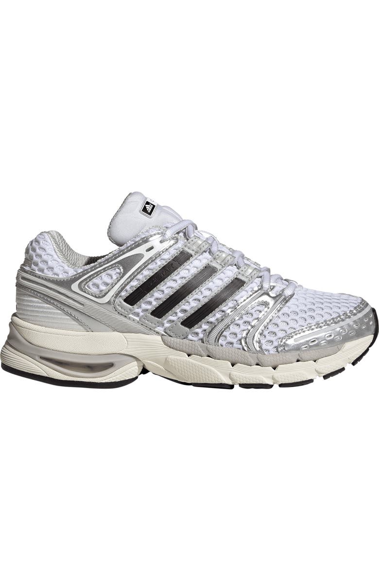 adidas Kids' Adistar Control 5 Sneaker, Alternate, color, White/ Silver/ Grey