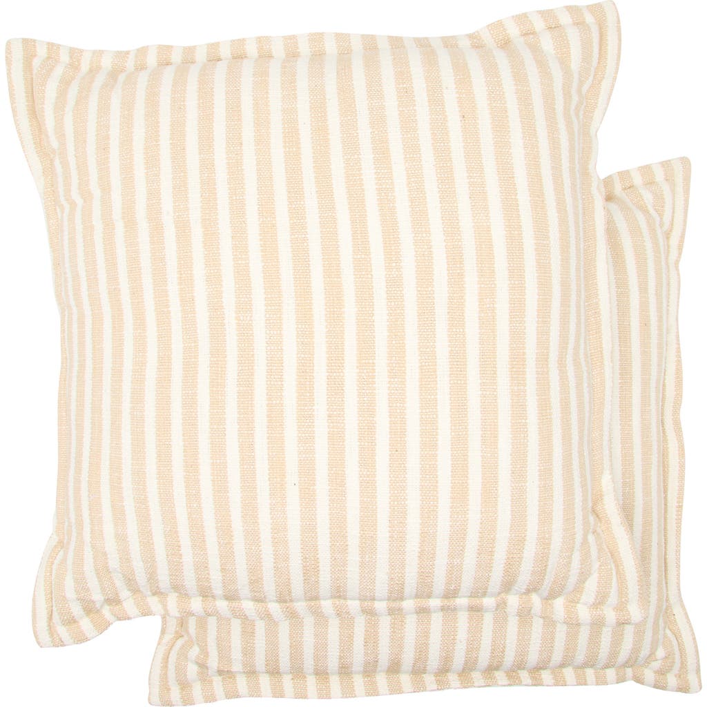 Lucky Brand Marlowe Set Of 2 Accent Pillows In Brown
