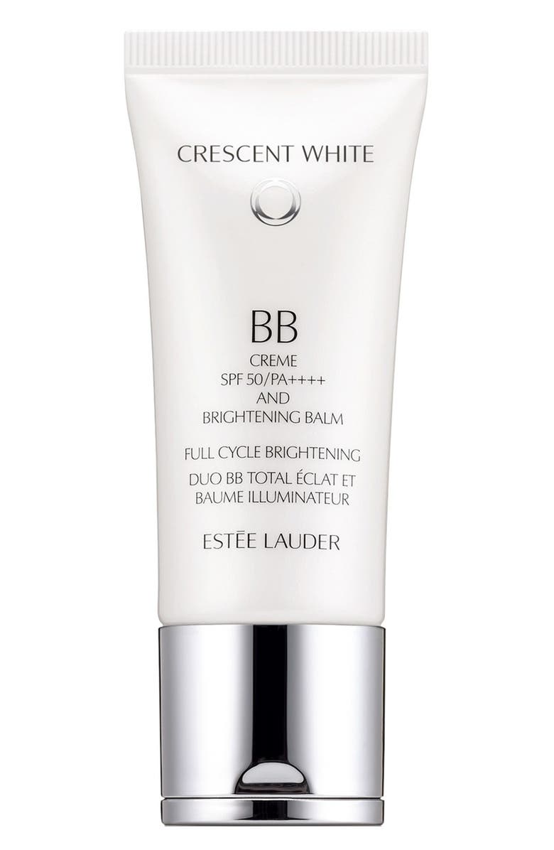 Estée Lauder 'Crescent White' Full Cycle BB Créme & Brightening Balm SPF 50, Main, color, 