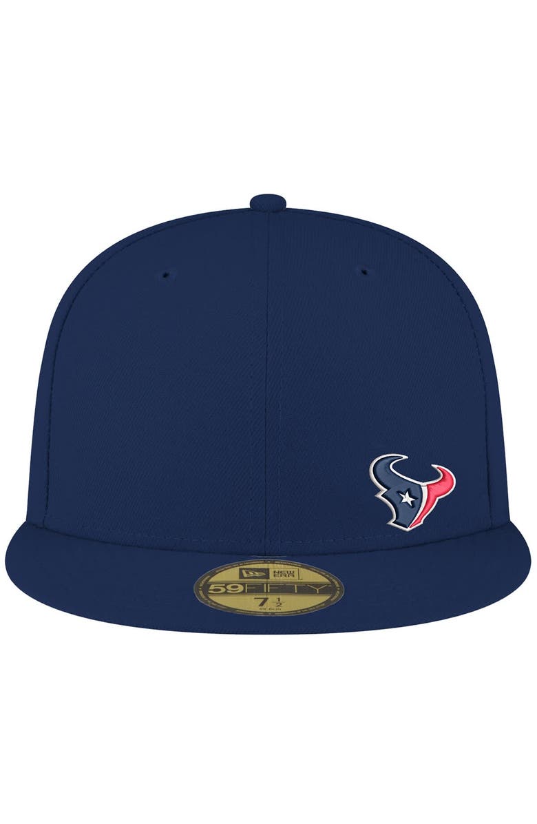 New Era Men's New Era Navy Houston Texans Flawless 59FIFTY Fitted Hat, Alternate, color, Navy