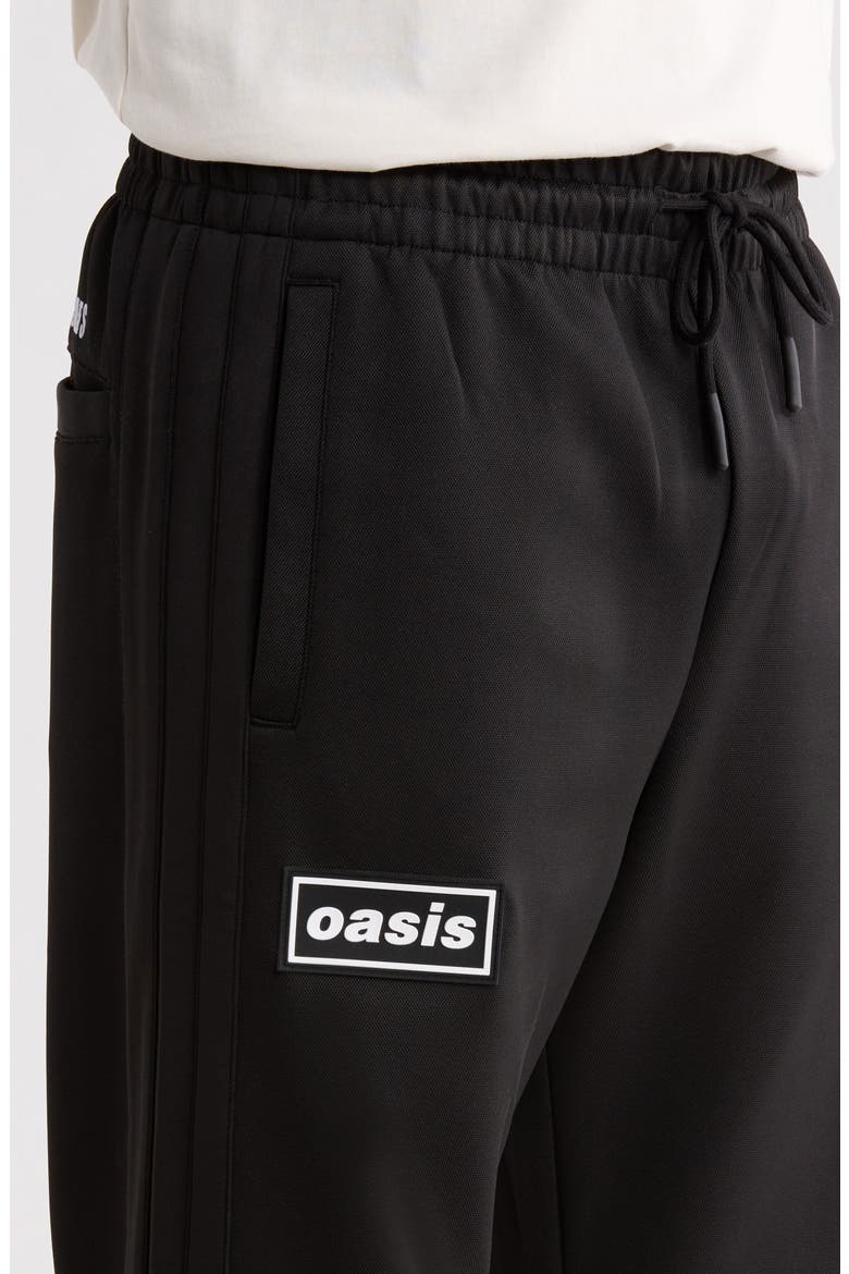x Oasis Forever Track Pants, Alternate, color, BLACK