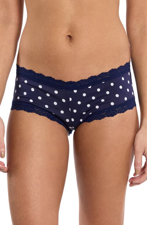 Floral Print Supima® Cotton Boyshorts