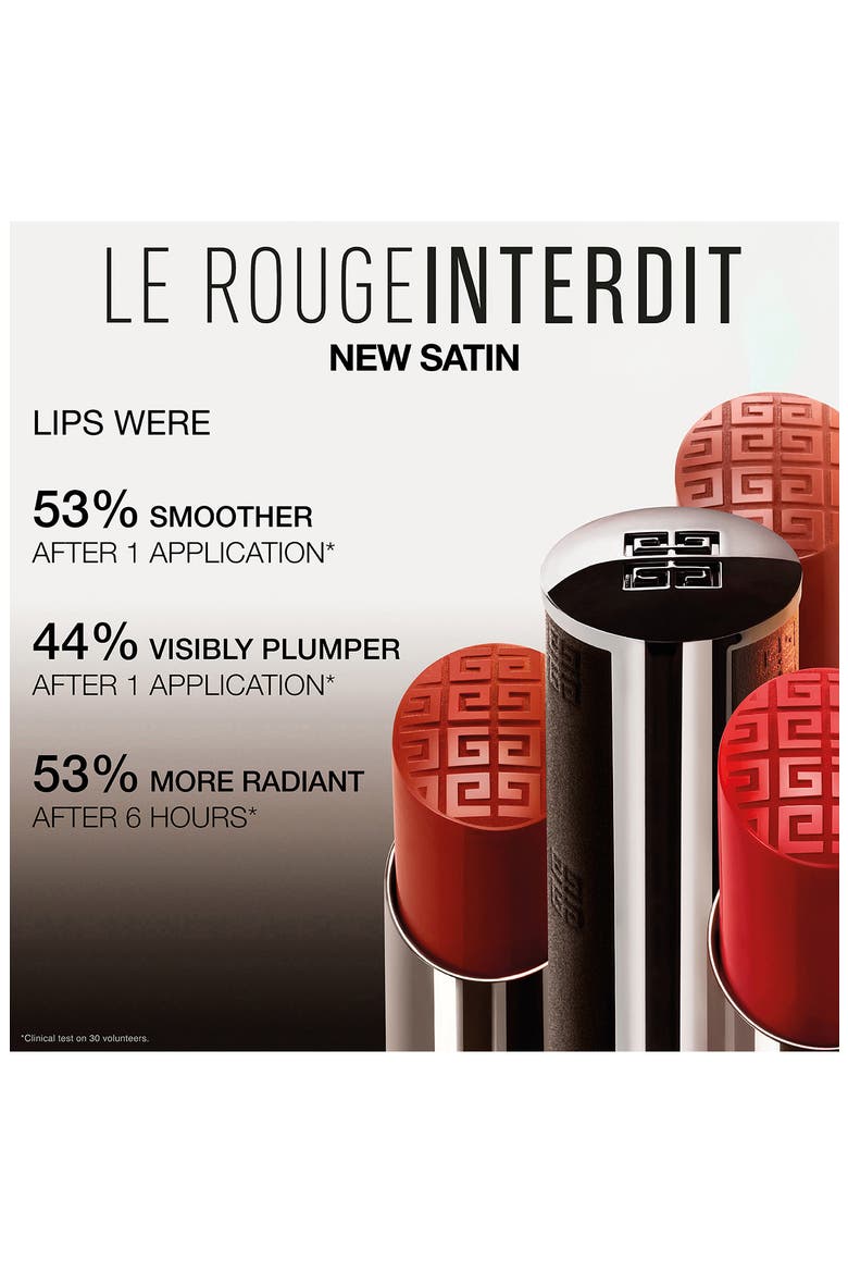 Le Rouge Interdit Satin Lipstick, Alternate, color, N114 NUDE AMANDE