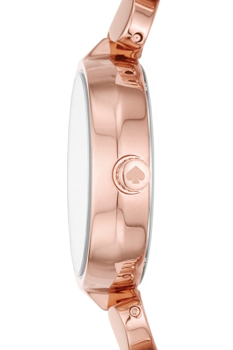 hollis bracelet watch, 24mm, Alternate, color, ROSE GOLD