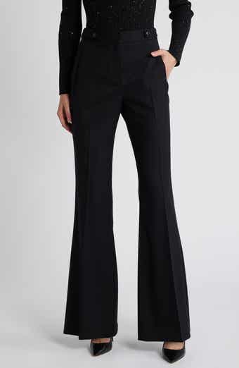 BOSS Talia Wool Blend Flare Pants