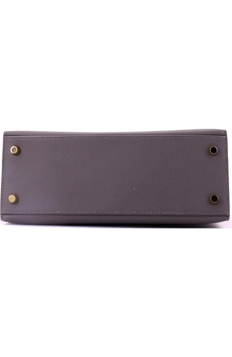 Pre-Owned Hermes Kelly Handbag Grey Epsom with Gold Hardware 25, Alternate, color, Gris Meyer