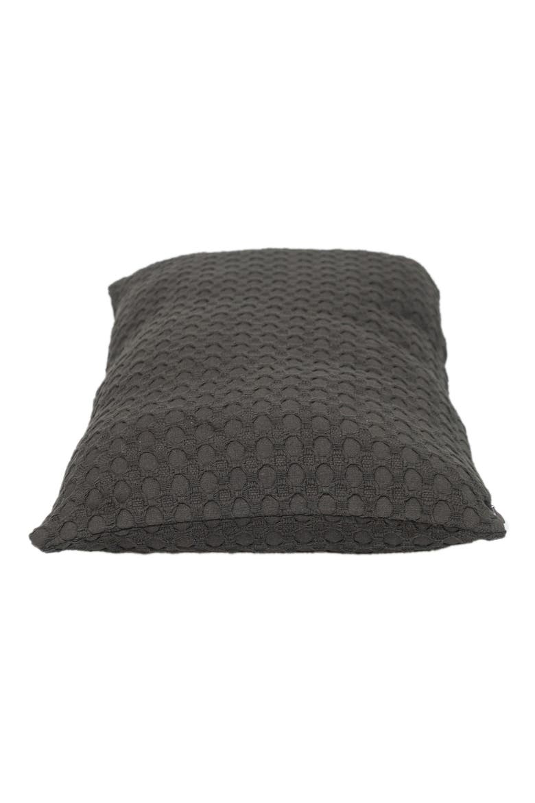 Embossed Throw Pillow, Alternate, color, GRAY