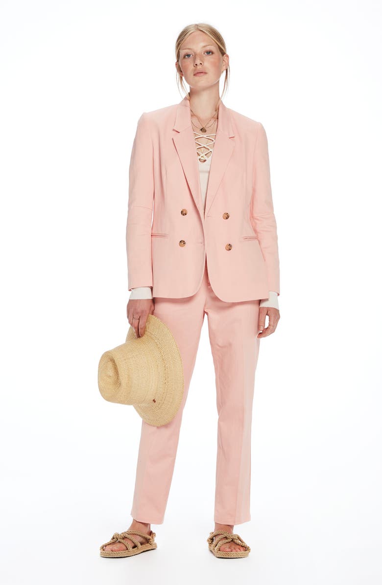 Scotch & Soda Slim Fit Double Breasted Blazer, Alternate, color, 