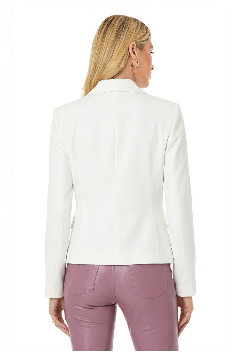 The Noli Shop Sasha Double Breasted Blazer, Alternate, color, White