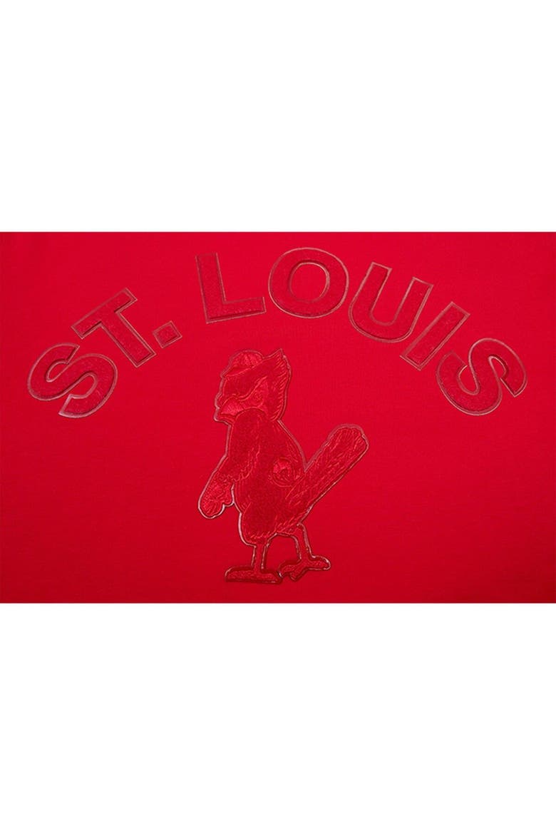 Men's Pro Standard St. Louis Cardinals Classic Triple Red T-Shirt, Alternate, color, Red