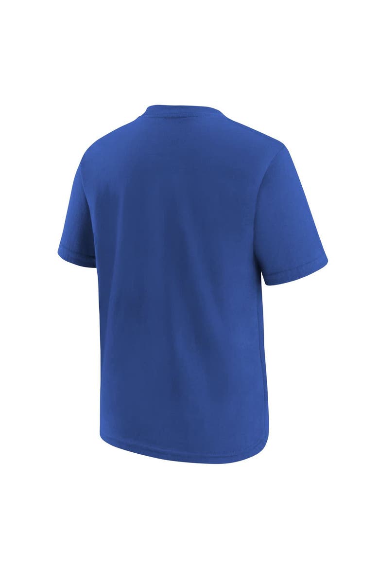 Youth Jordan Brand Blue Dallas Mavericks Essential Cities T-Shirt, Alternate, color, Blue