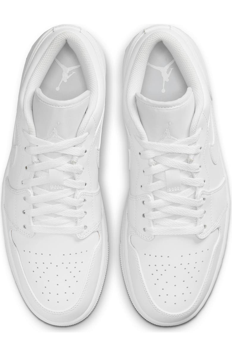 Jordan Air Jordan 1 Low Sneaker, Alternate, color, 136 White/White/White