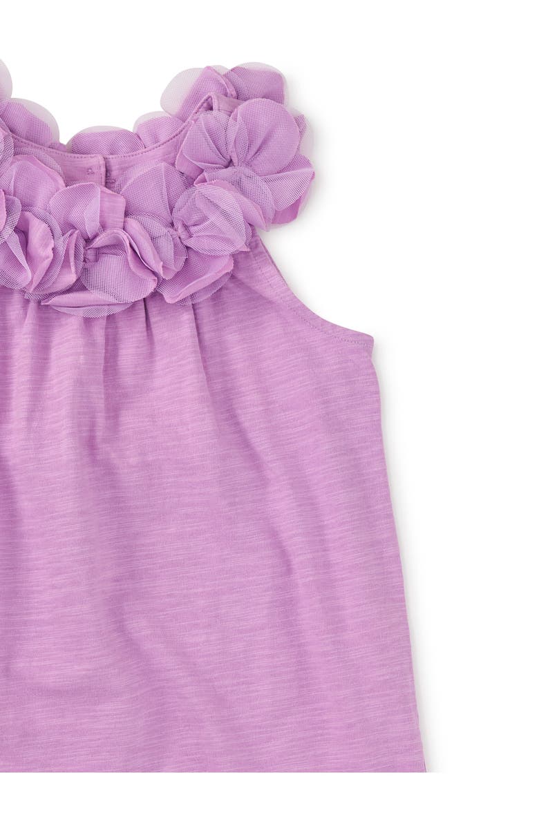 Tea Collection Blooming Lily Shift Dress, Alternate, color, Sheer Lilac