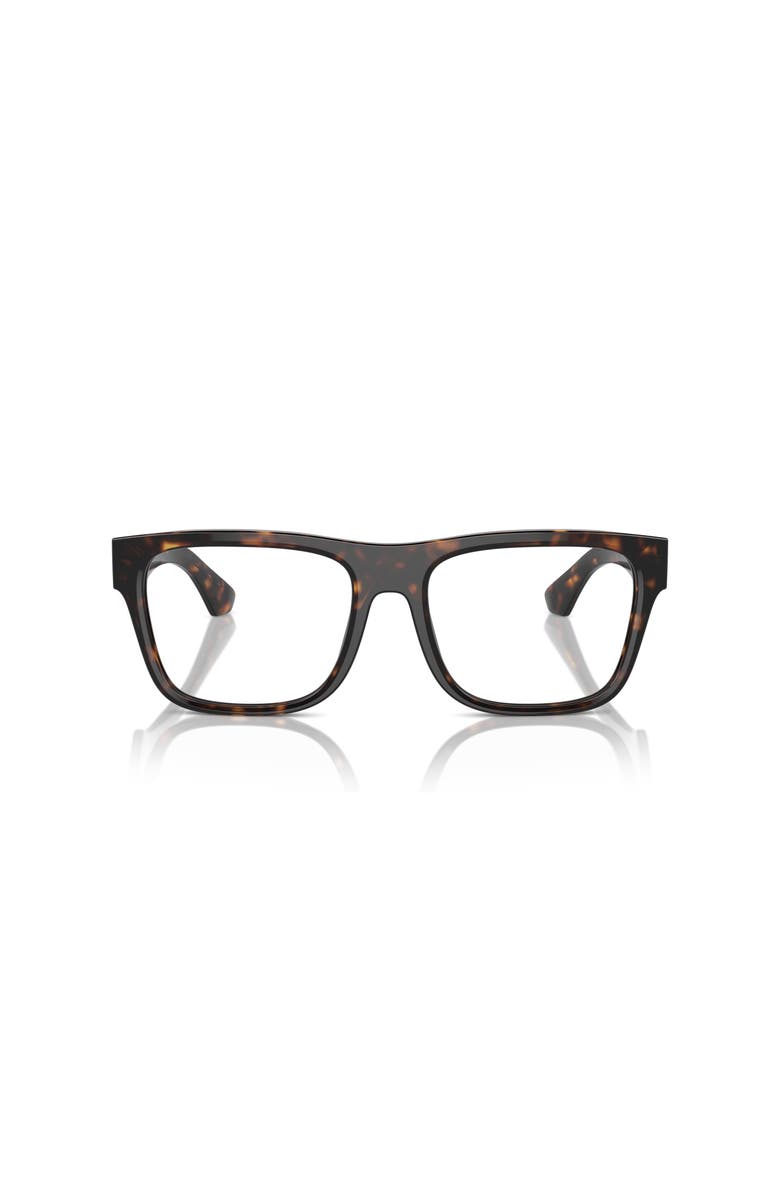 Burberry 53mm Square optical glasses, Alternate, color, Brown