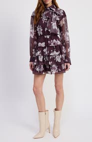 En Saison Annaliese Long Sleeve Shirtdress