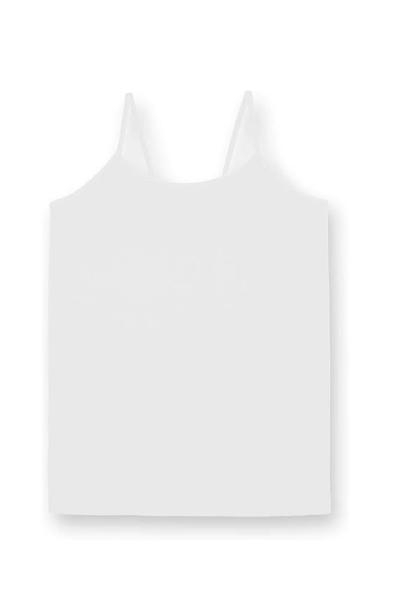 Malibu Sugar Two solid camis - Big Kid, Alternate, color, White