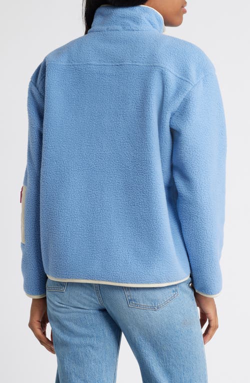 Florence By Mills High Pile Fleece Jacket In Endless Sky