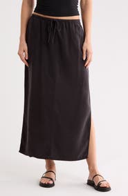 Bella Dahl Ana Side Slit Midi Skirt