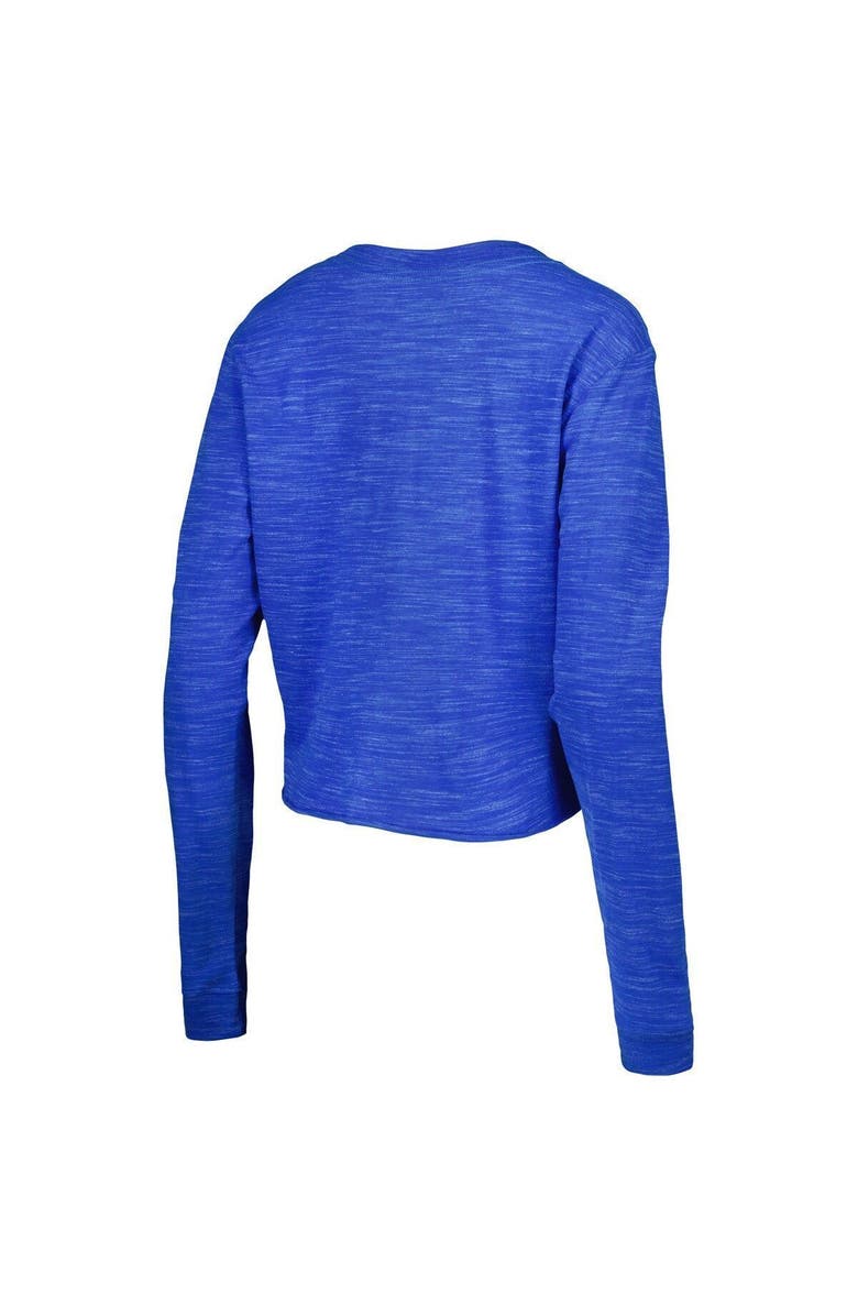 New Era Women's New Era Royal Los Angeles Rams Crop Long Sleeve T-Shirt, Alternate, color, Royal