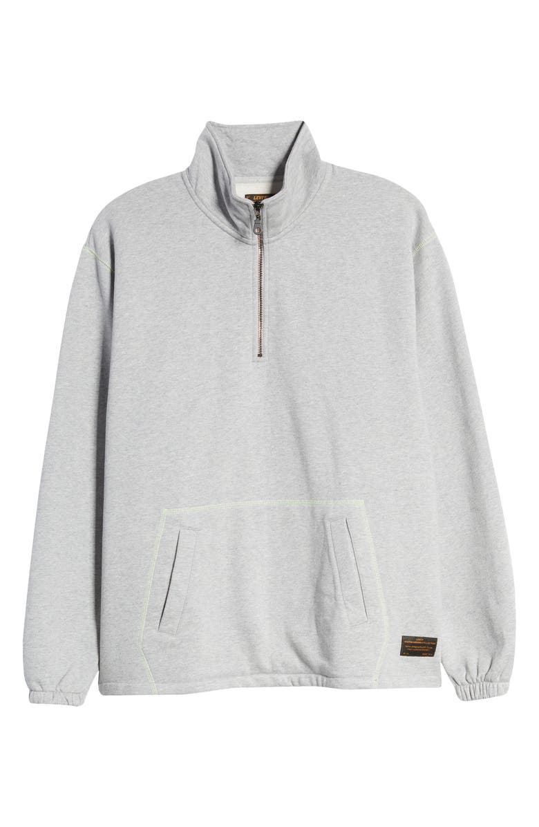 Levi's<sup>®</sup> Skate Quarter Zip Sweatshirt, Alternate, color, 